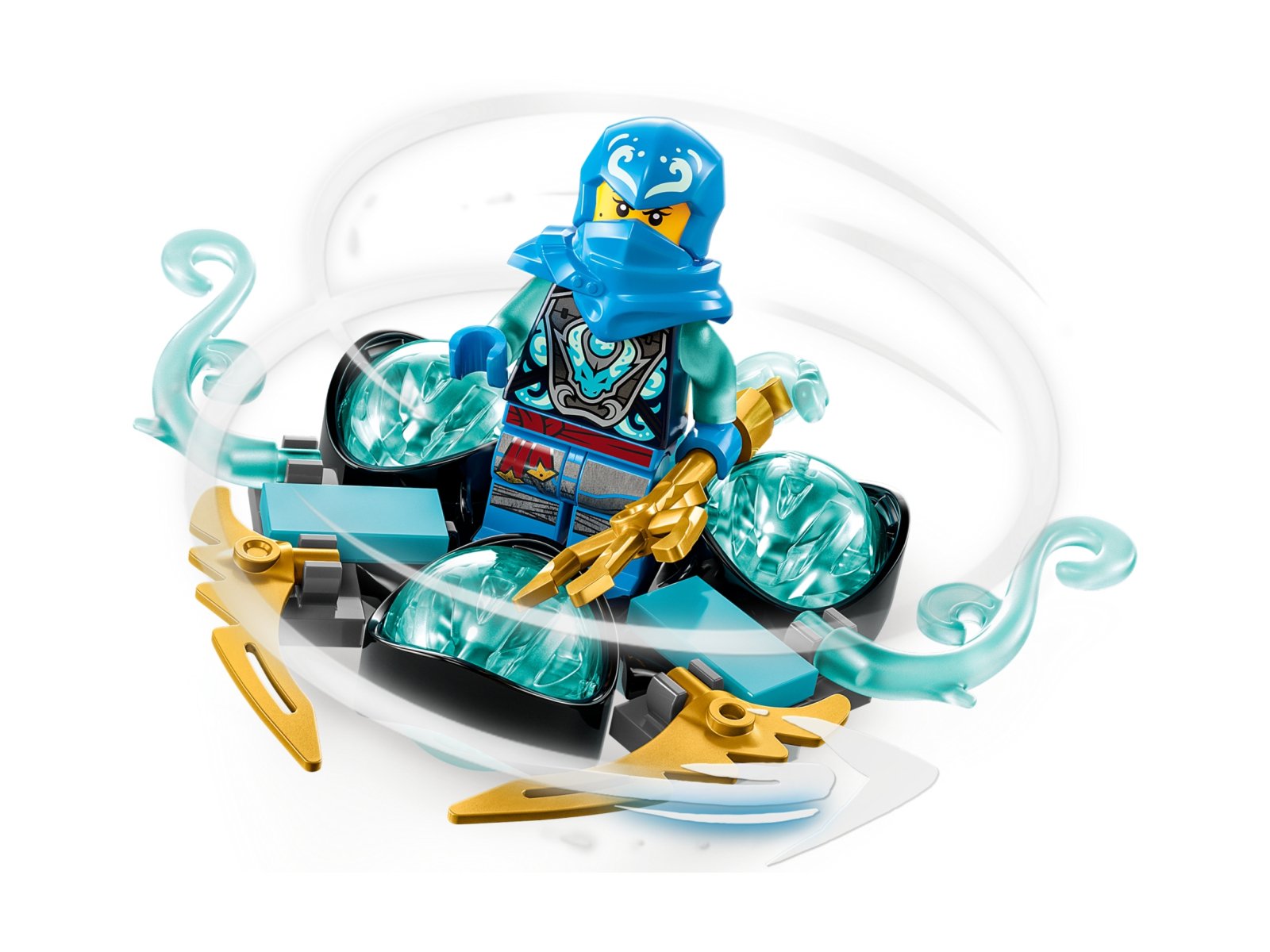 LEGO 71778 Smocza moc Nyi — driftowanie spinjitzu