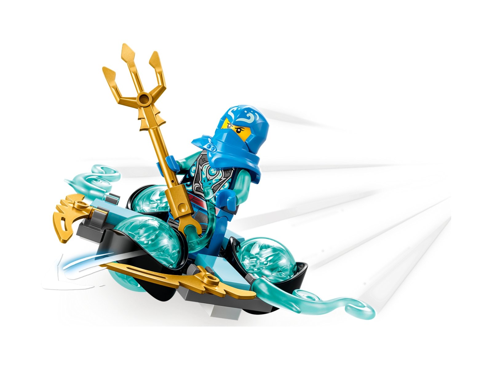LEGO 71778 Ninjago Smocza moc Nyi — driftowanie spinjitzu