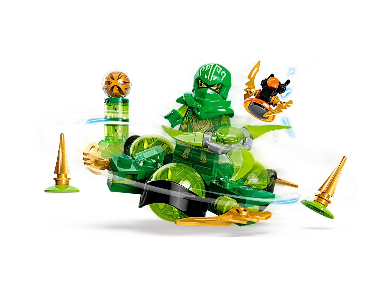 LEGO Ninjago Smocza moc Lloyda — obrót spinjitzu 71779