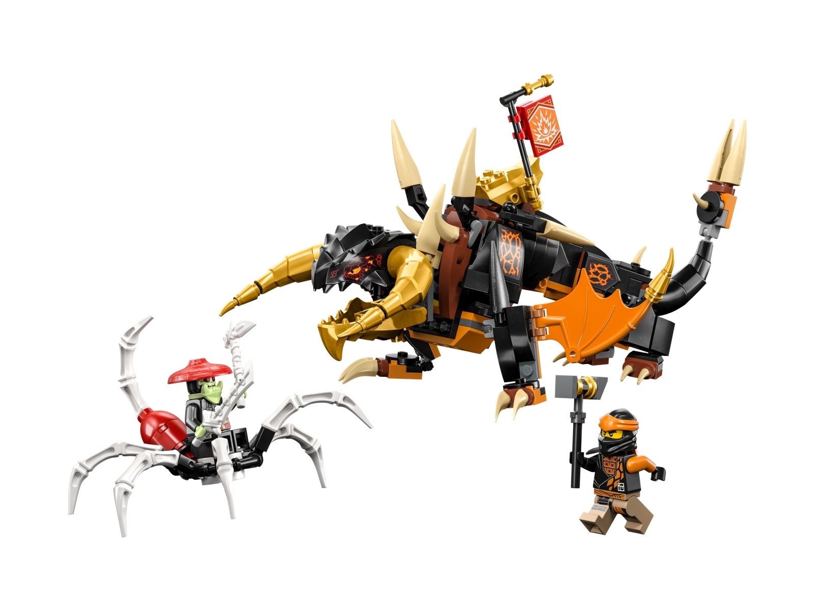 LEGO 71782 Smok Ziemi Cole'a EVO