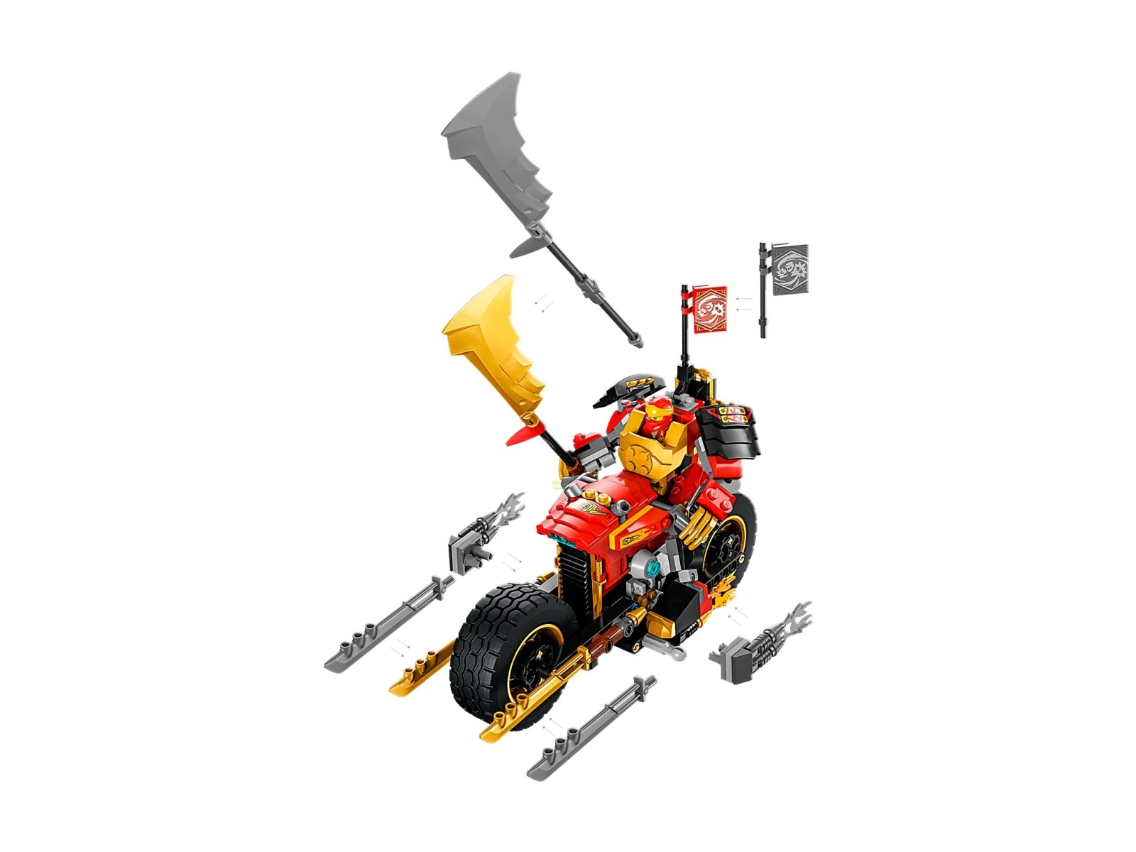 LEGO 71783 Ninjago Jeździec-Mech Kaia EVO