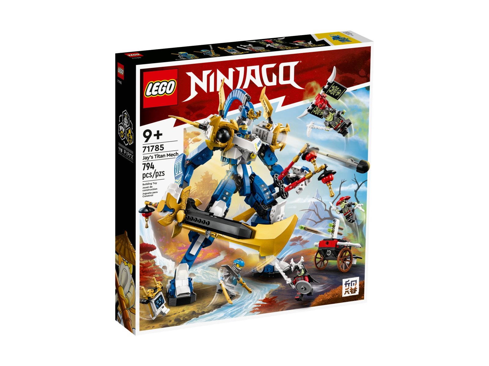 LEGO 71785 Ninjago Tytan mech Jaya