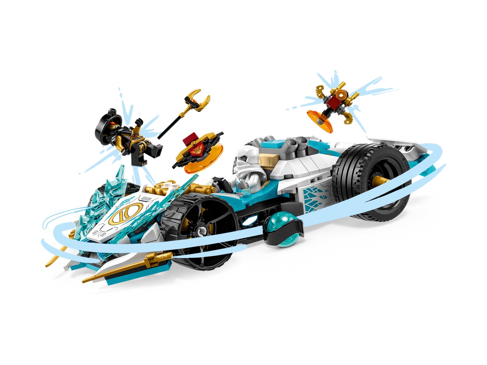 LEGO 71791 Ninjago Smocza moc Zane’a — wyścigówka spinjitzu