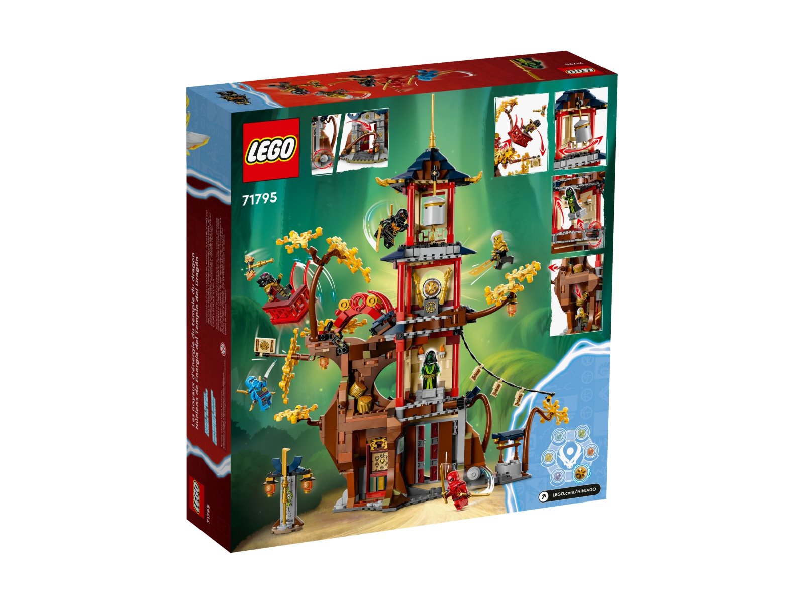 LEGO 71795 Świątynia smoczej energii