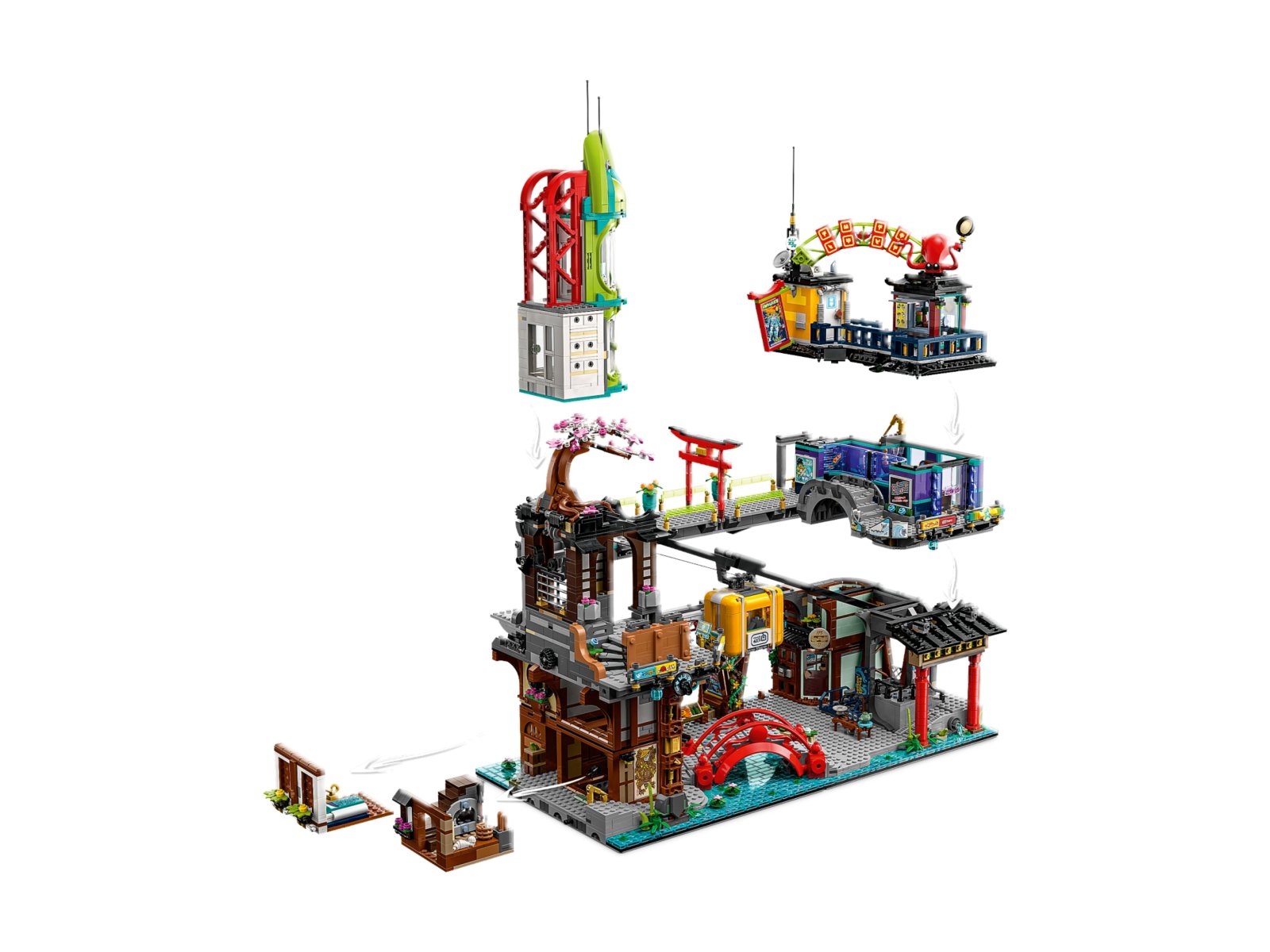 LEGO 71799 Rynek miejski NINJAGO®