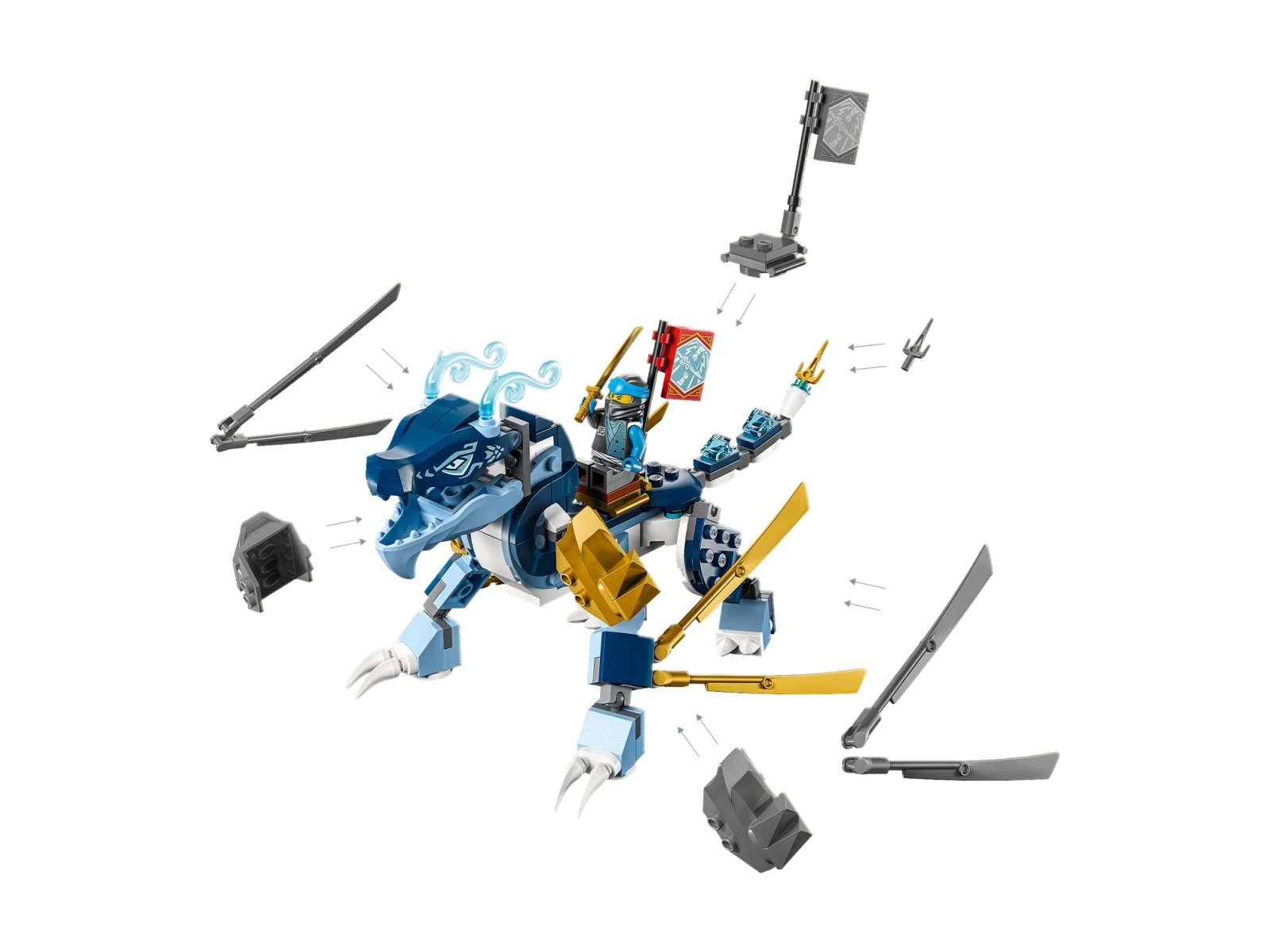 LEGO 71800 Smok wodny Nyi EVO