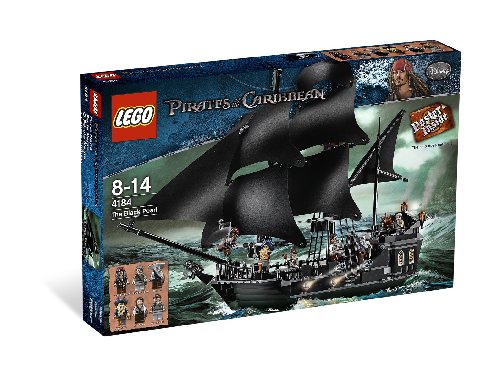 overgive nuttet venom LEGO 4184 Pirates of the Caribbean The Black Pearl