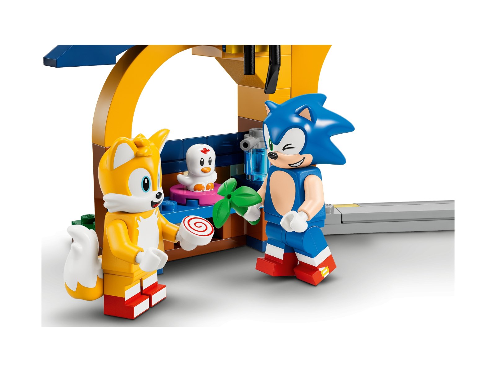 LEGO Sonic the Hedgehog 76991 Tails z warsztatem i samolot Tornado