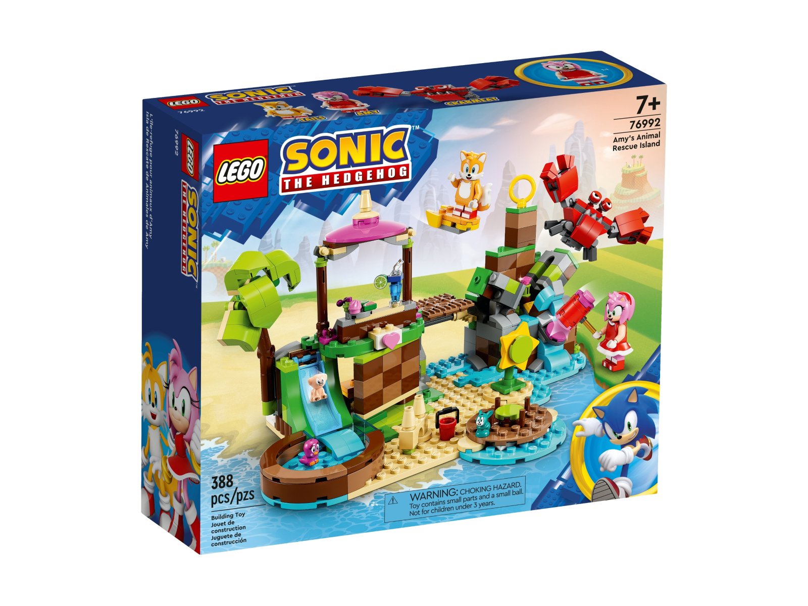 LEGO 76992 Sonic the Hedgehog Wyspa dla zwierząt Amy