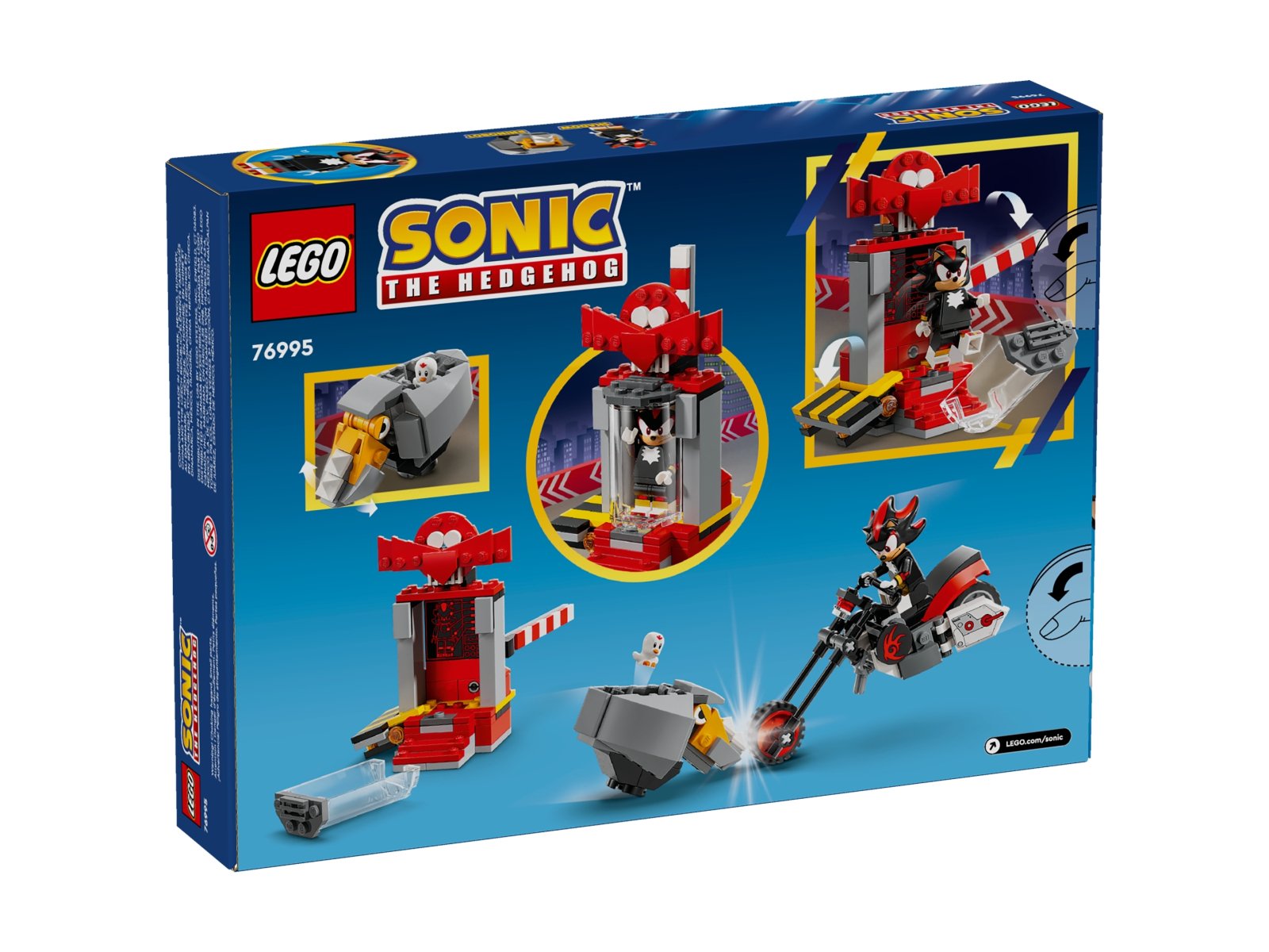 LEGO Sonic the Hedgehog Shadow the Hedgehog — ucieczka 76995