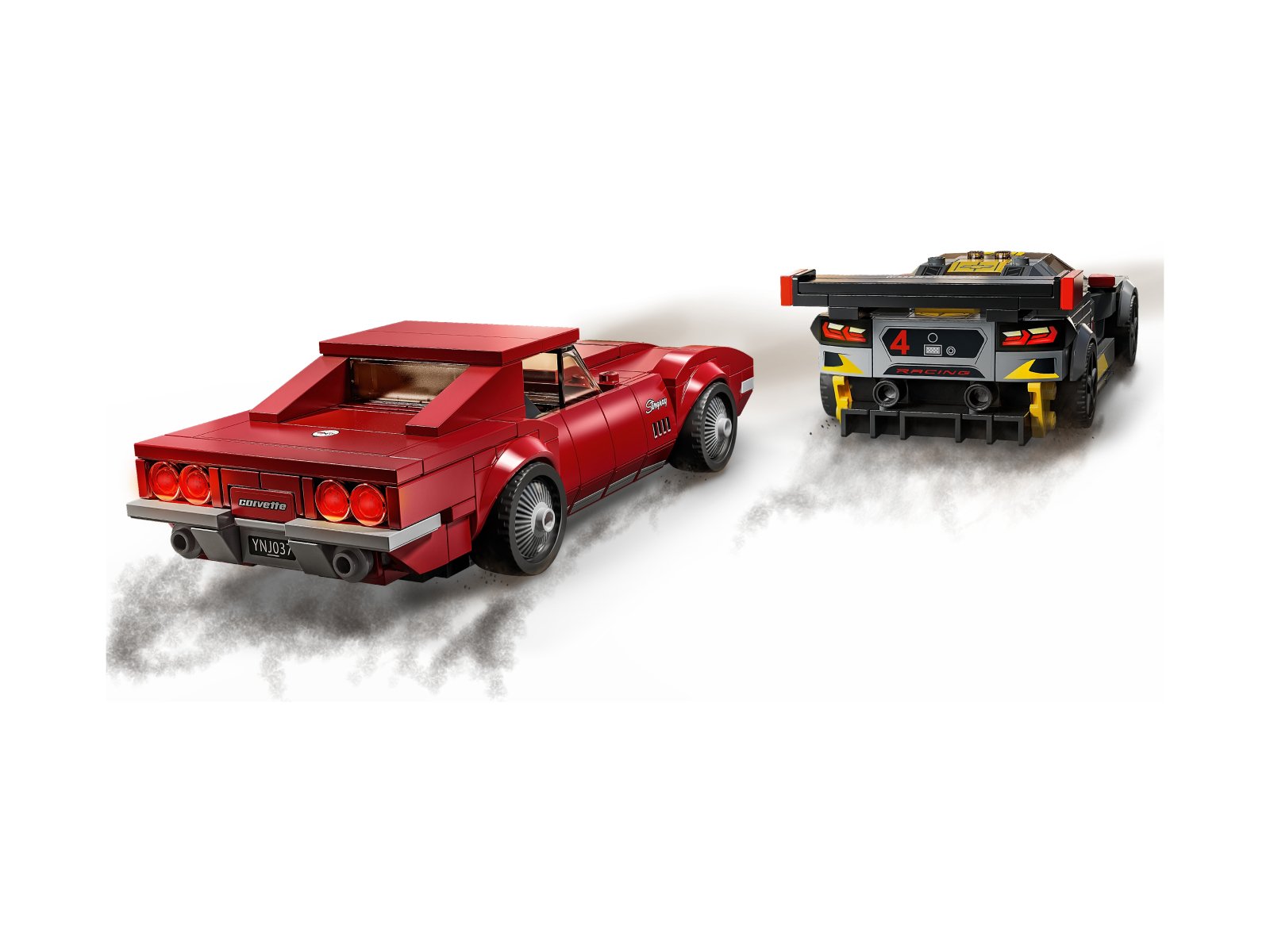 LEGO Speed Champions 76903 Samochód wyścigowy Chevrolet Corvette C8.R i 1968 Chevrolet Corv