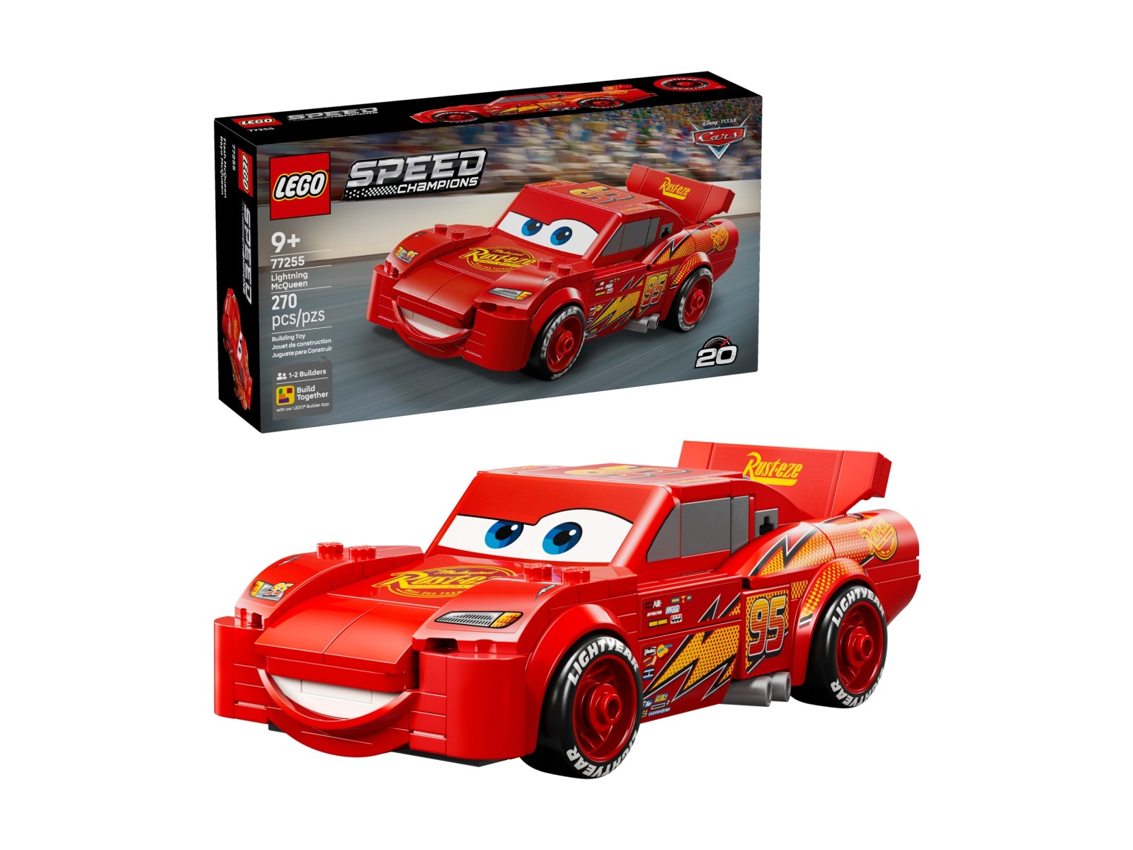 LEGO 77255 Speed Champions Zygzak McQueen | zklocków.pl