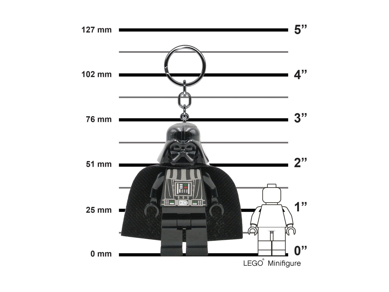 LEGO 5007290 Star Wars Breloczek-latarka z Darthem Vaderem™