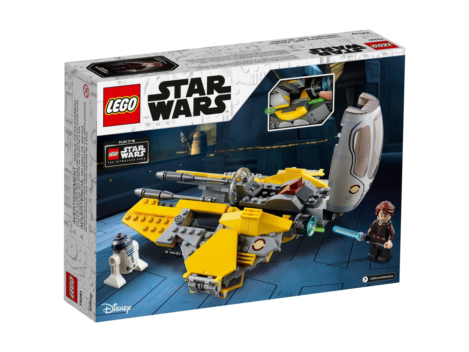 LEGO 75281 Star Wars Jedi™ Interceptor Anakina
