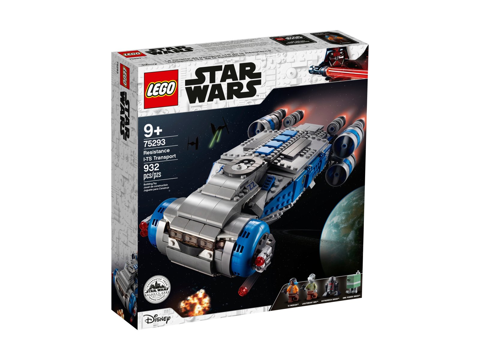 LEGO 75293 Star Wars Pojazd transportowy I-TS Ruchu Oporu