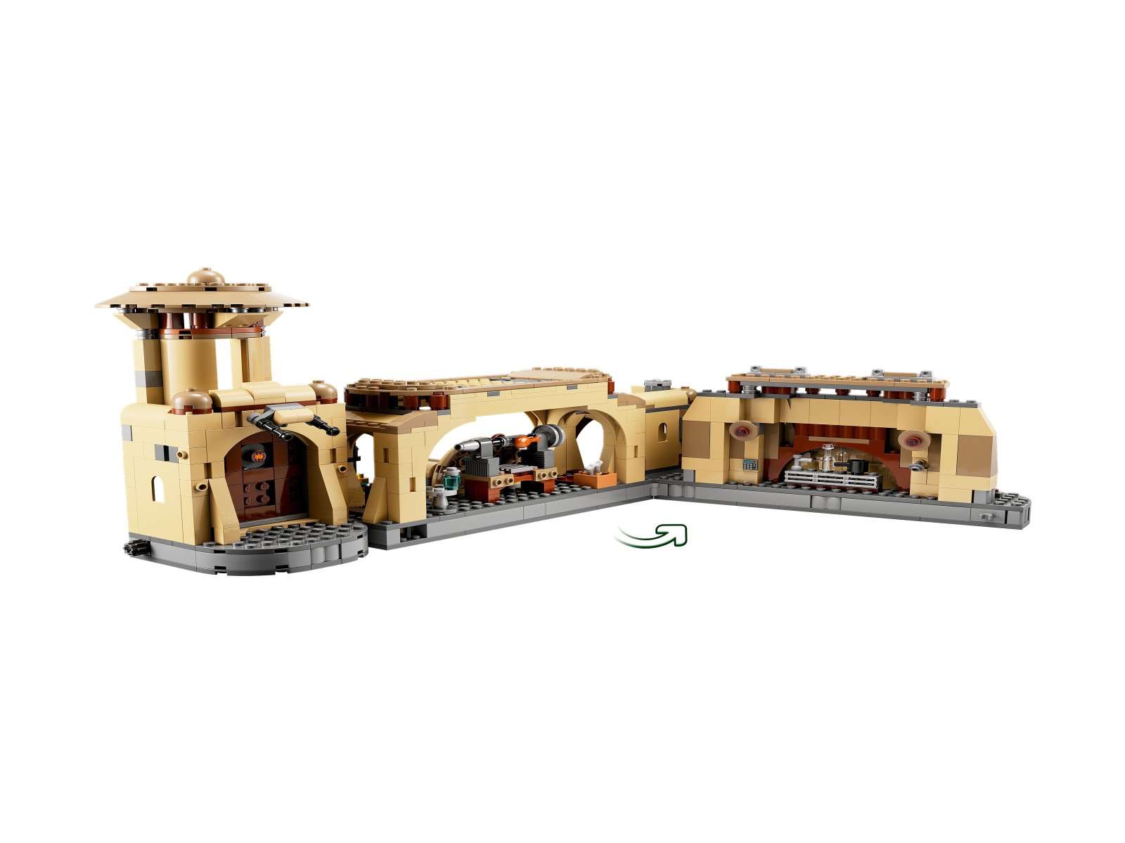 LEGO Star Wars Sala tronowa Boby Fetta 75326