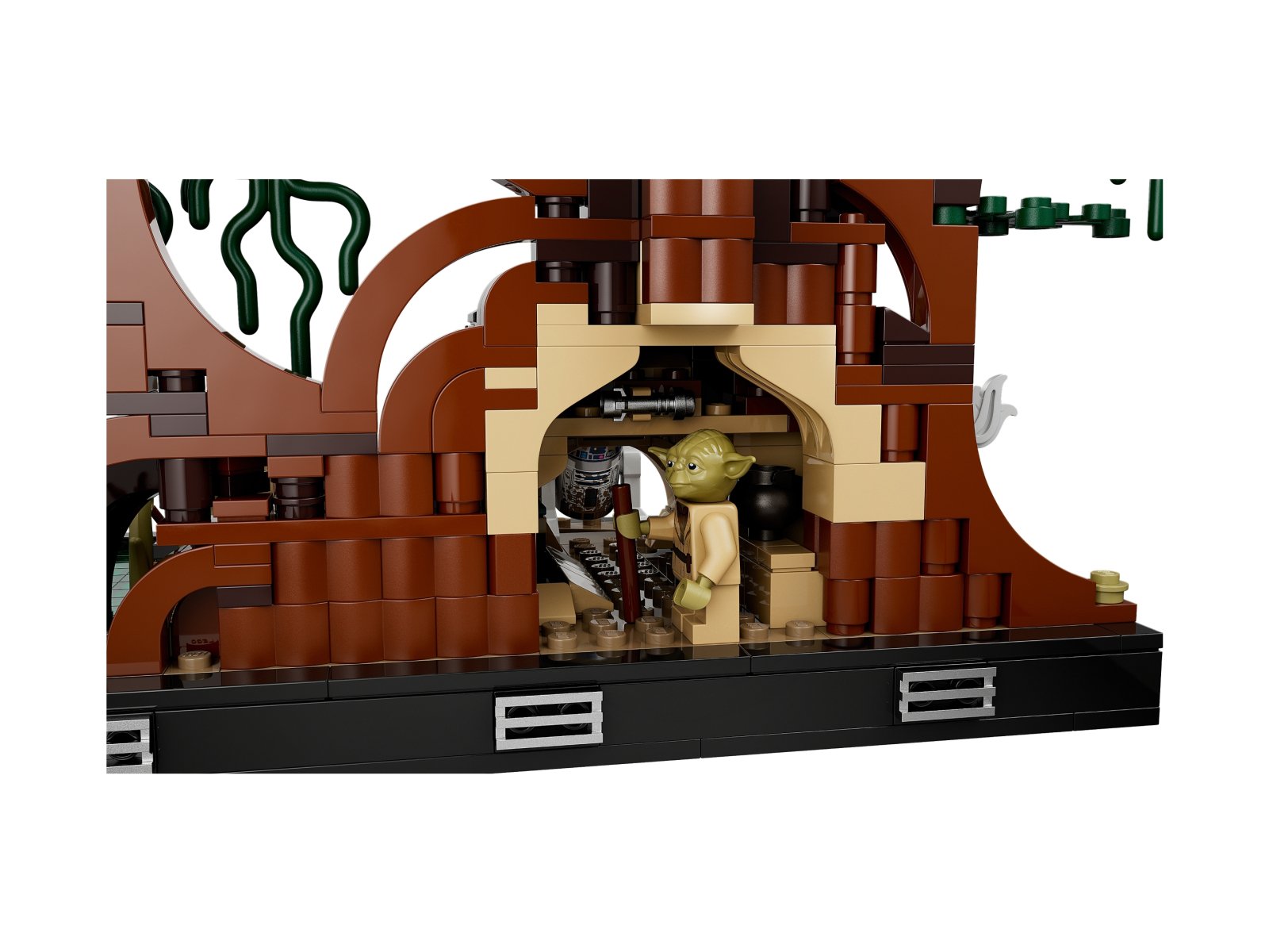 LEGO Star Wars 75330 Diorama: Szkolenie Jedi™ na Dagobah™