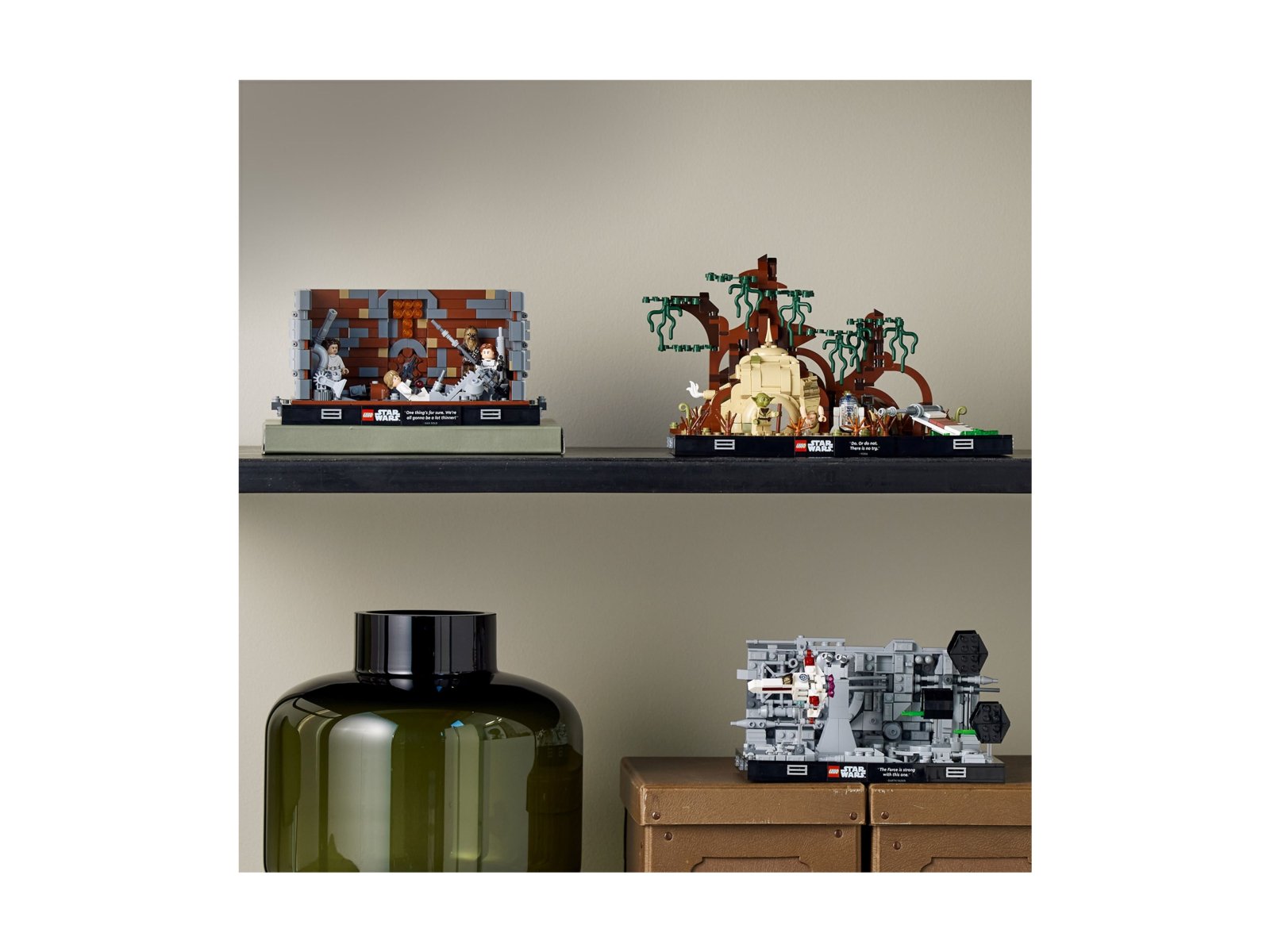 LEGO 75330 Star Wars Diorama: Szkolenie Jedi™ na Dagobah™