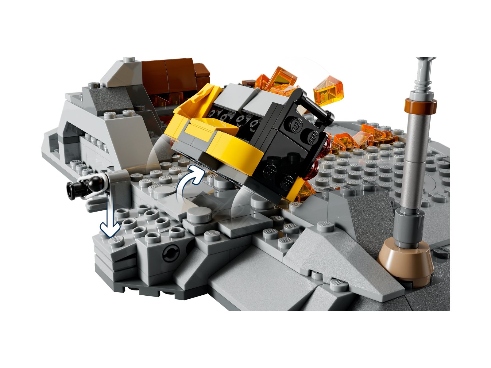 LEGO 75334 Star Wars Obi-Wan Kenobi™ kontra Darth Vader™
