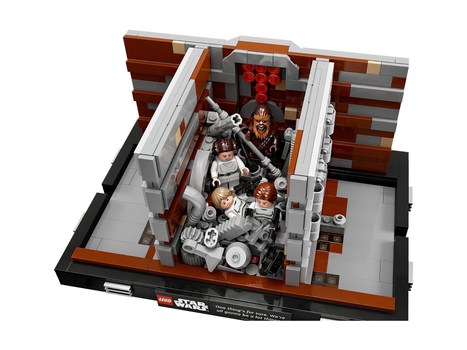 LEGO Star Wars 75339 Diorama: Zgniatarka odpadów na Gwieździe Śmierci™