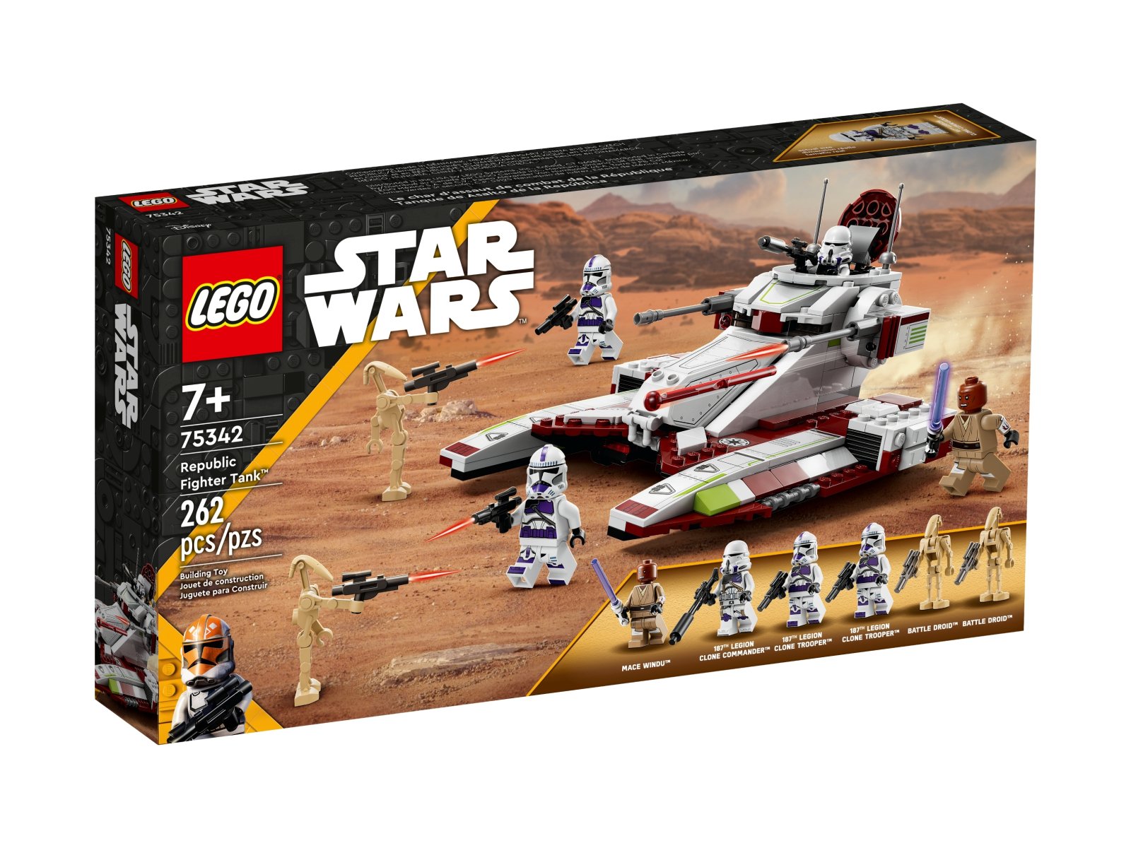 LEGO Star Wars Czołg bojowy Republiki™ 75342