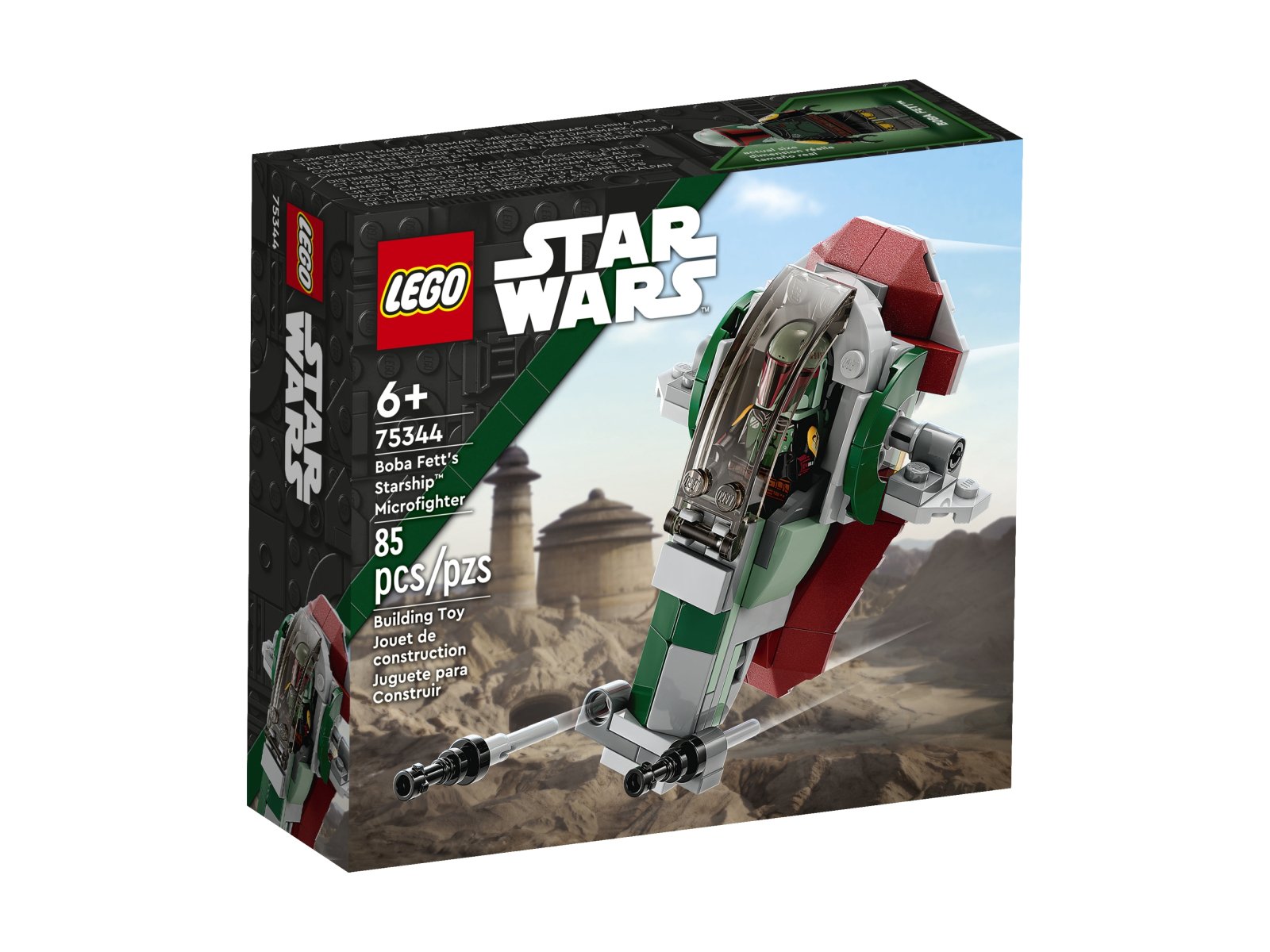 LEGO Star Wars Mikromyśliwiec kosmiczny Boby Fetta™ 75344