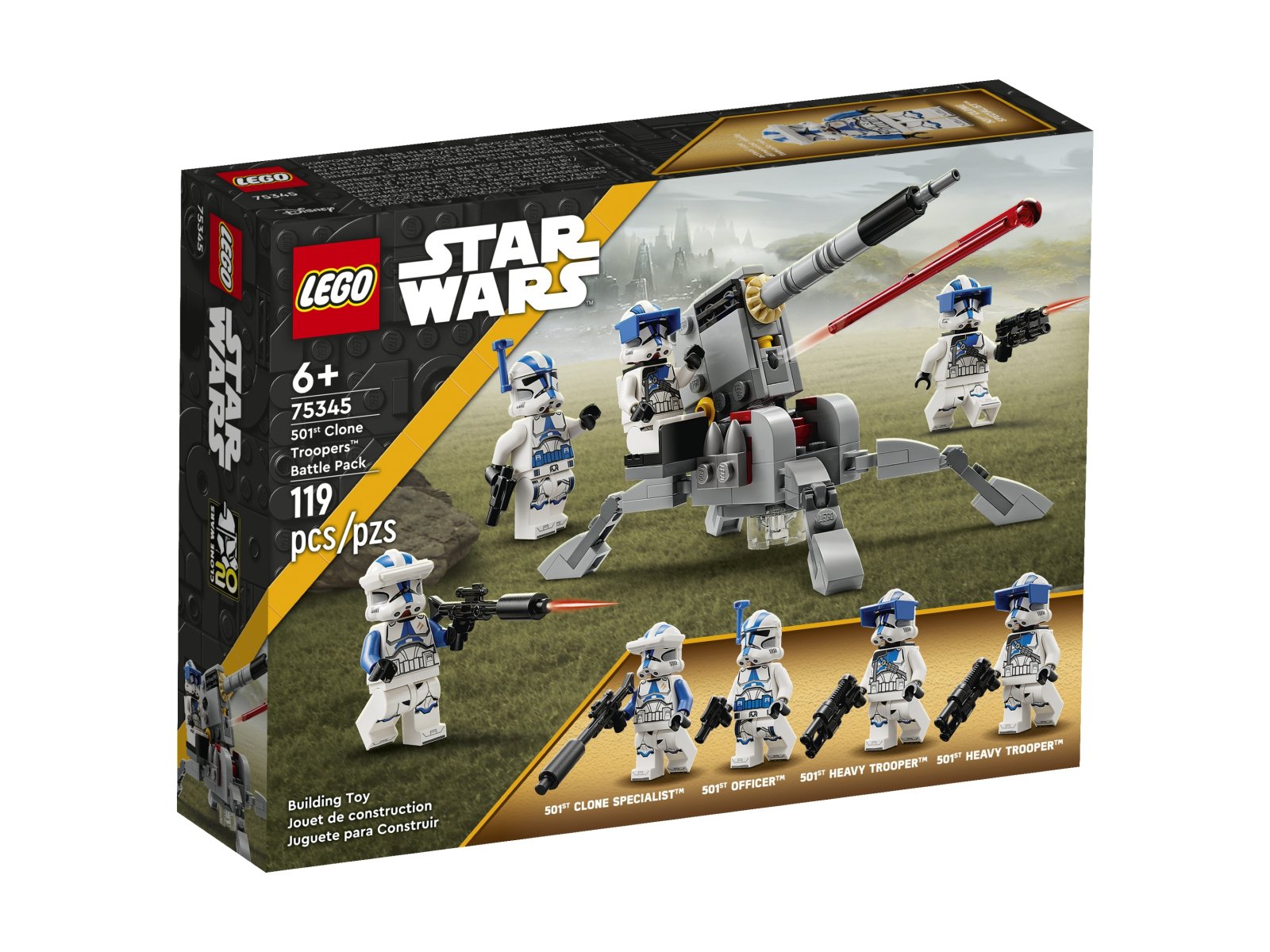 LEGO 75345 Zestaw bitewny – żołnierze-klony z 501. legionu™