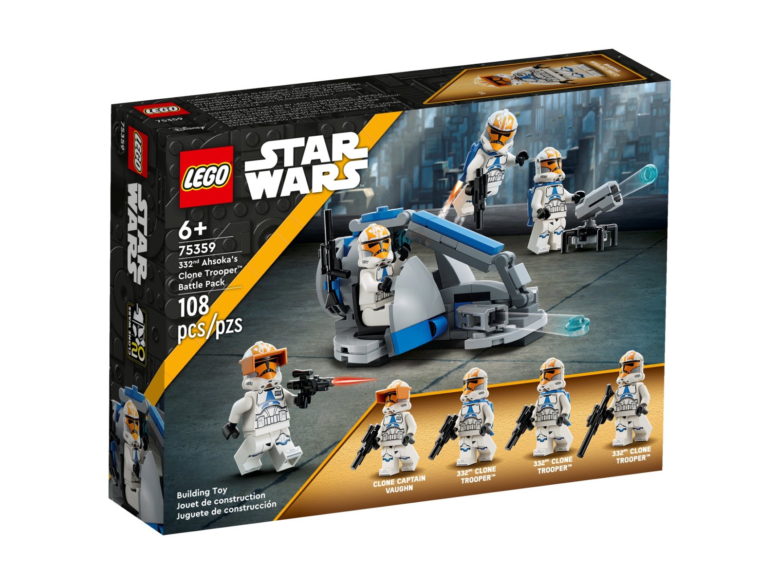 LEGO Star Wars Zestaw bitewny z 332. oddziałem klonów Ahsoki™ 75359
