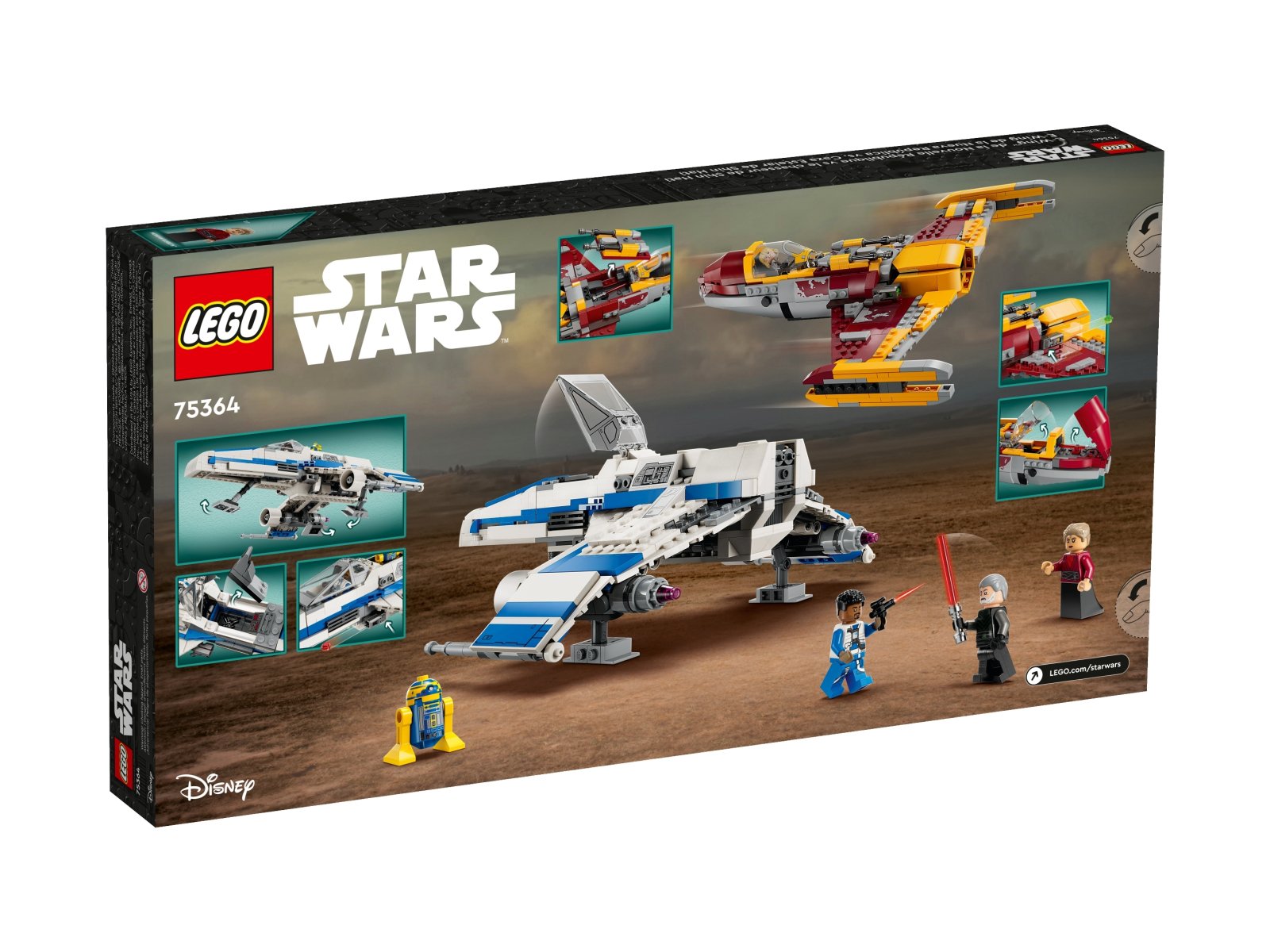 LEGO Star Wars 75364 E-Wing™ Nowej Republiki kontra Myśliwiec™ Shin Hati