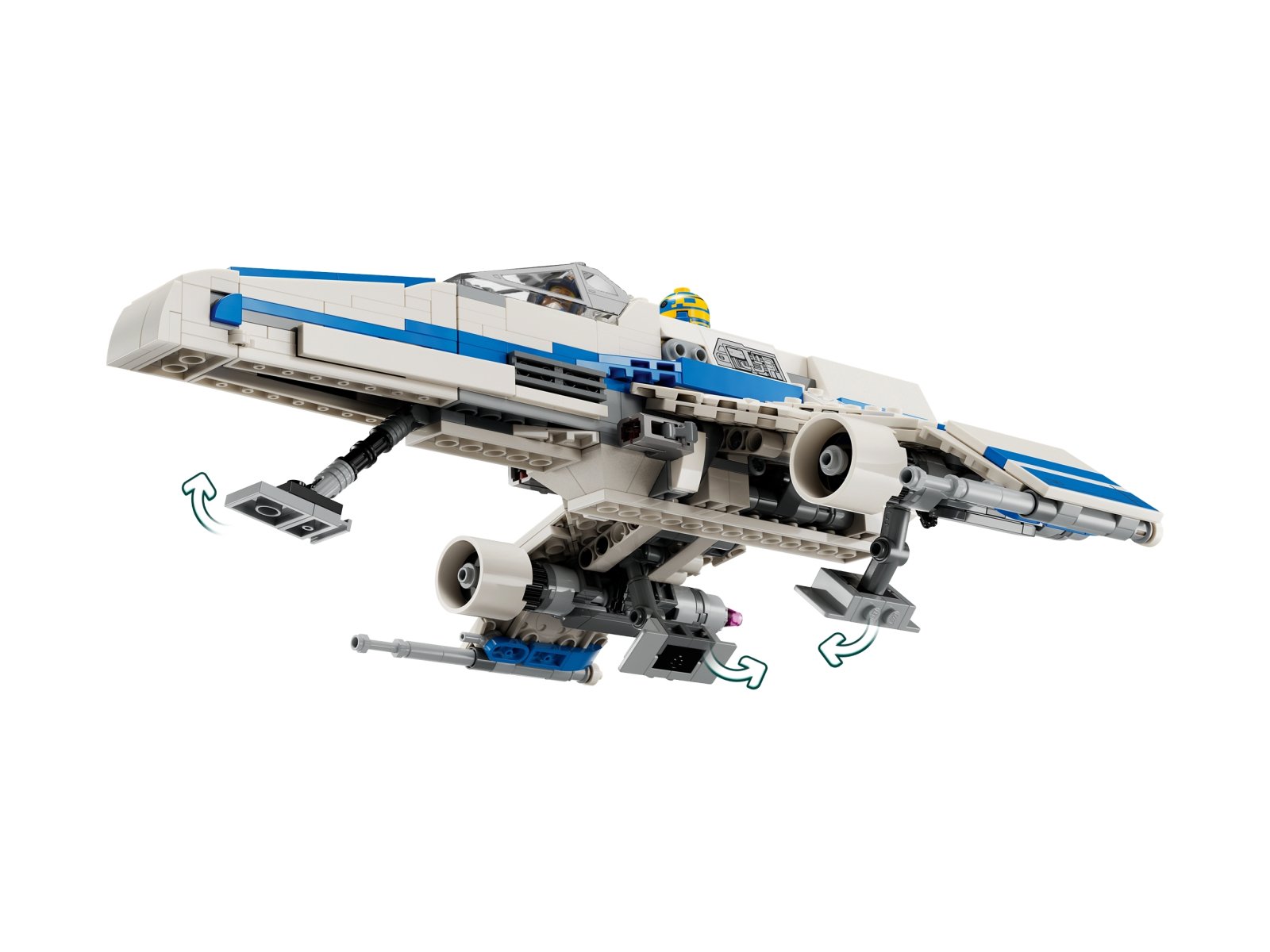 LEGO Star Wars E-Wing™ Nowej Republiki kontra Myśliwiec™ Shin Hati 75364