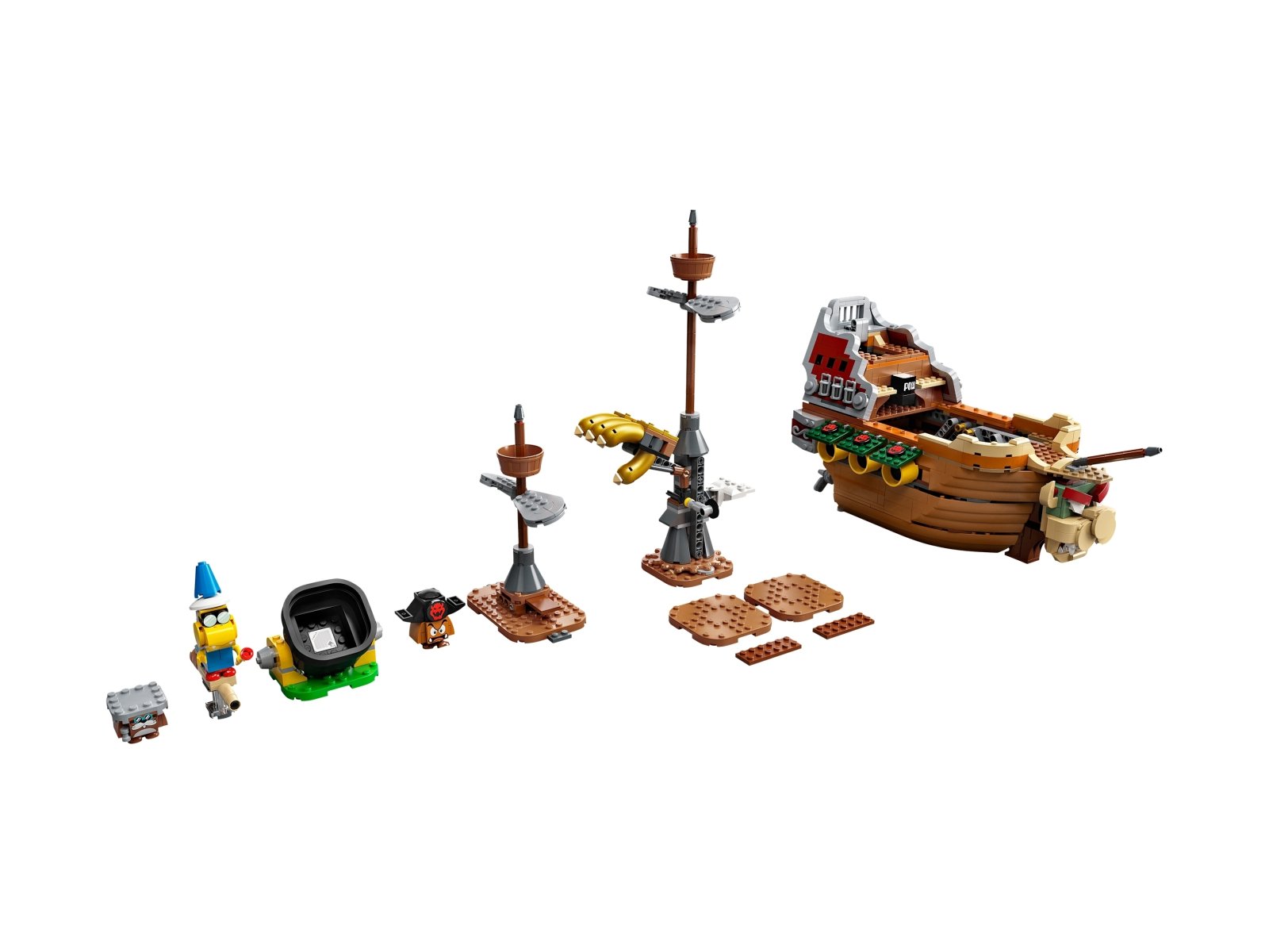 LEGO Super Mario 71391 Sterowiec Bowsera — zestaw dodatkowy