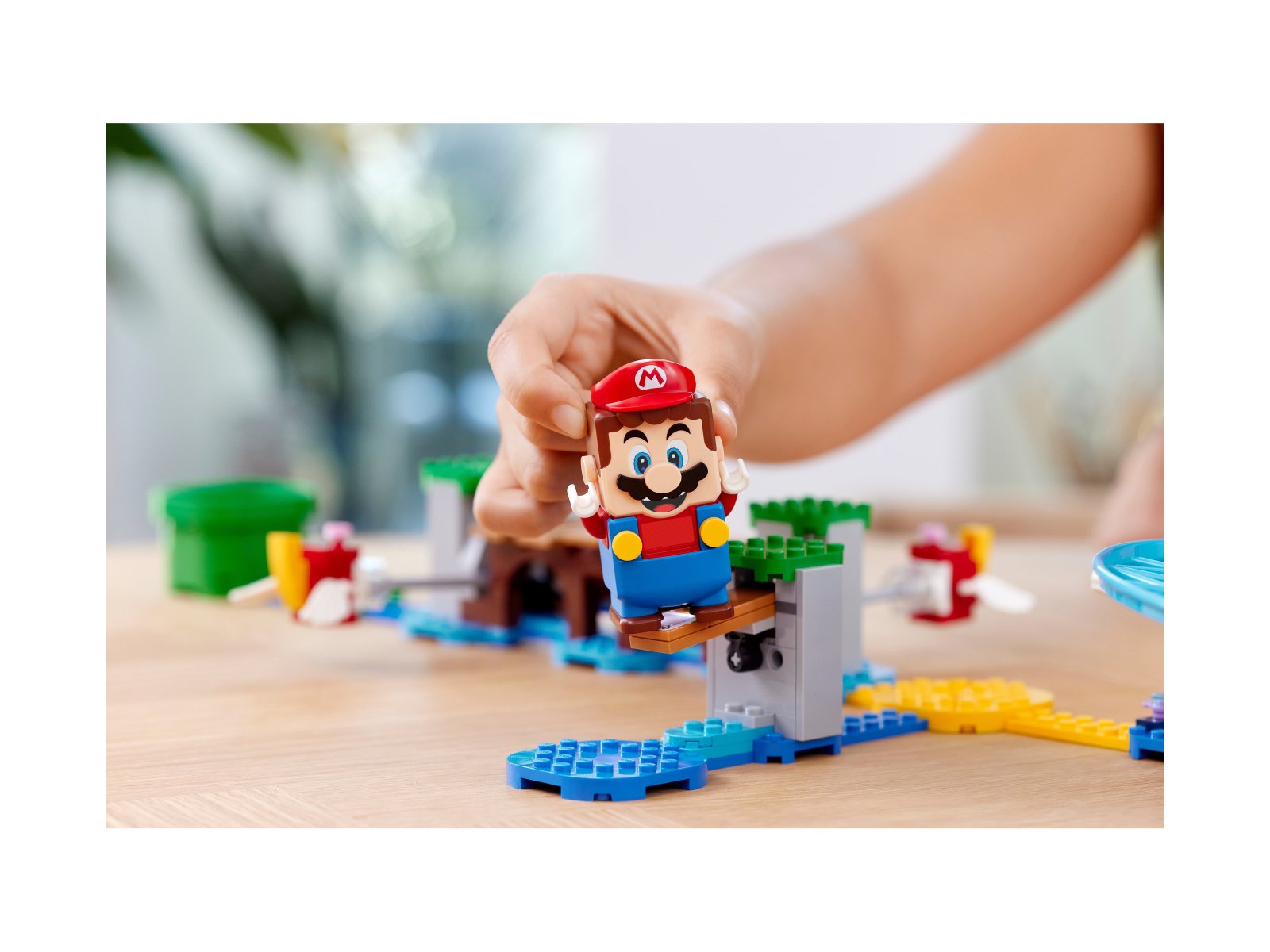 LEGO Super Mario Zestaw rozszerzający Duży jeżowiec i zabawa na plaży 71400