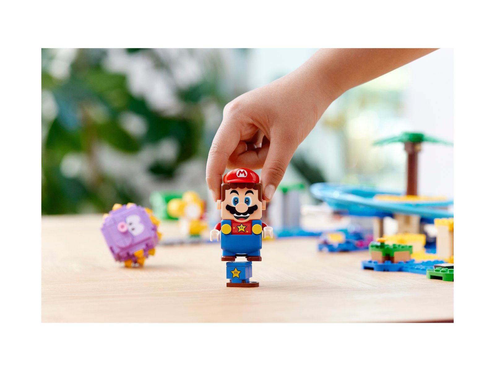 LEGO 71400 Super Mario Zestaw rozszerzający Duży jeżowiec i zabawa na plaży
