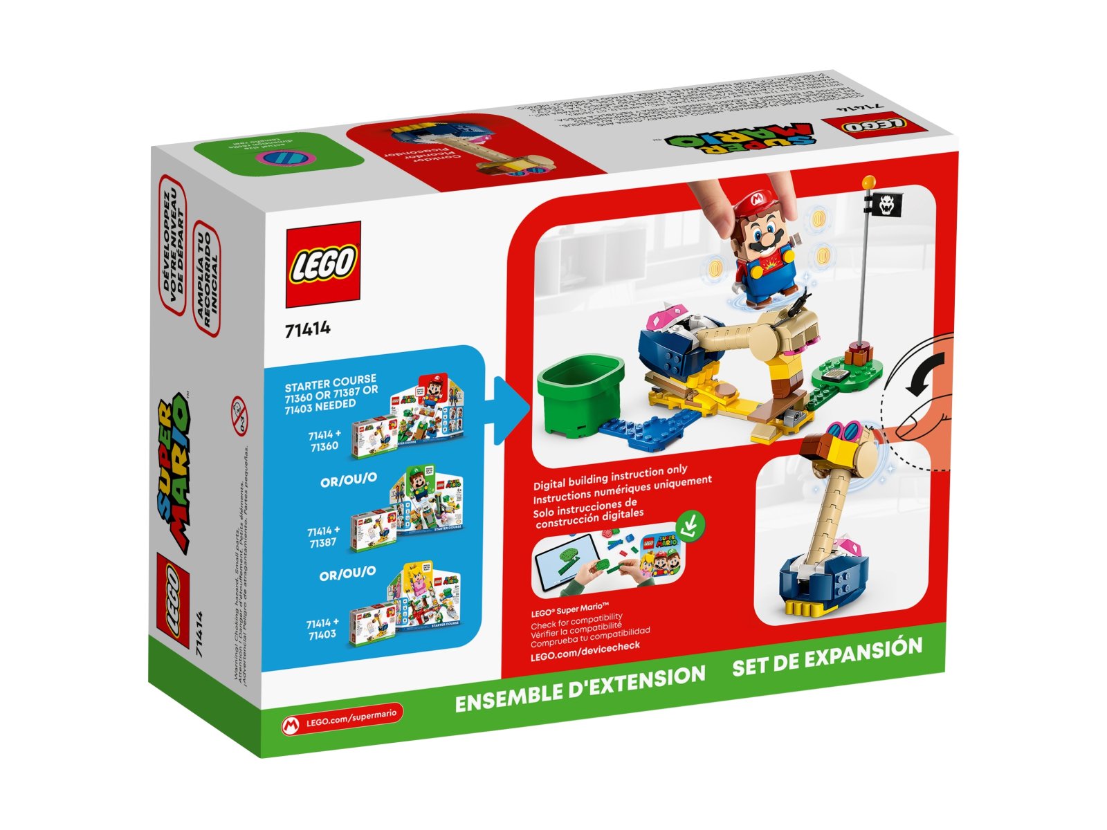 LEGO 71414 Conkdor's Noggin Bopper — zestaw rozszerzający