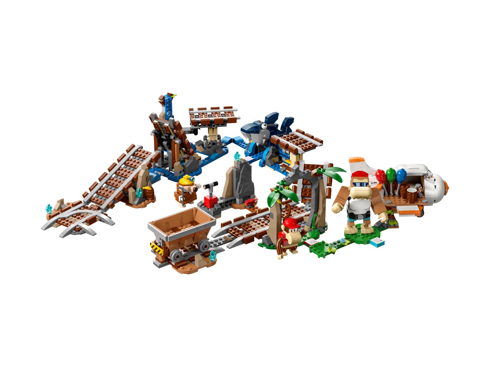 LEGO Super Mario Przejażdżka wagonikiem Diddy Konga — zestaw rozszerzający 71425