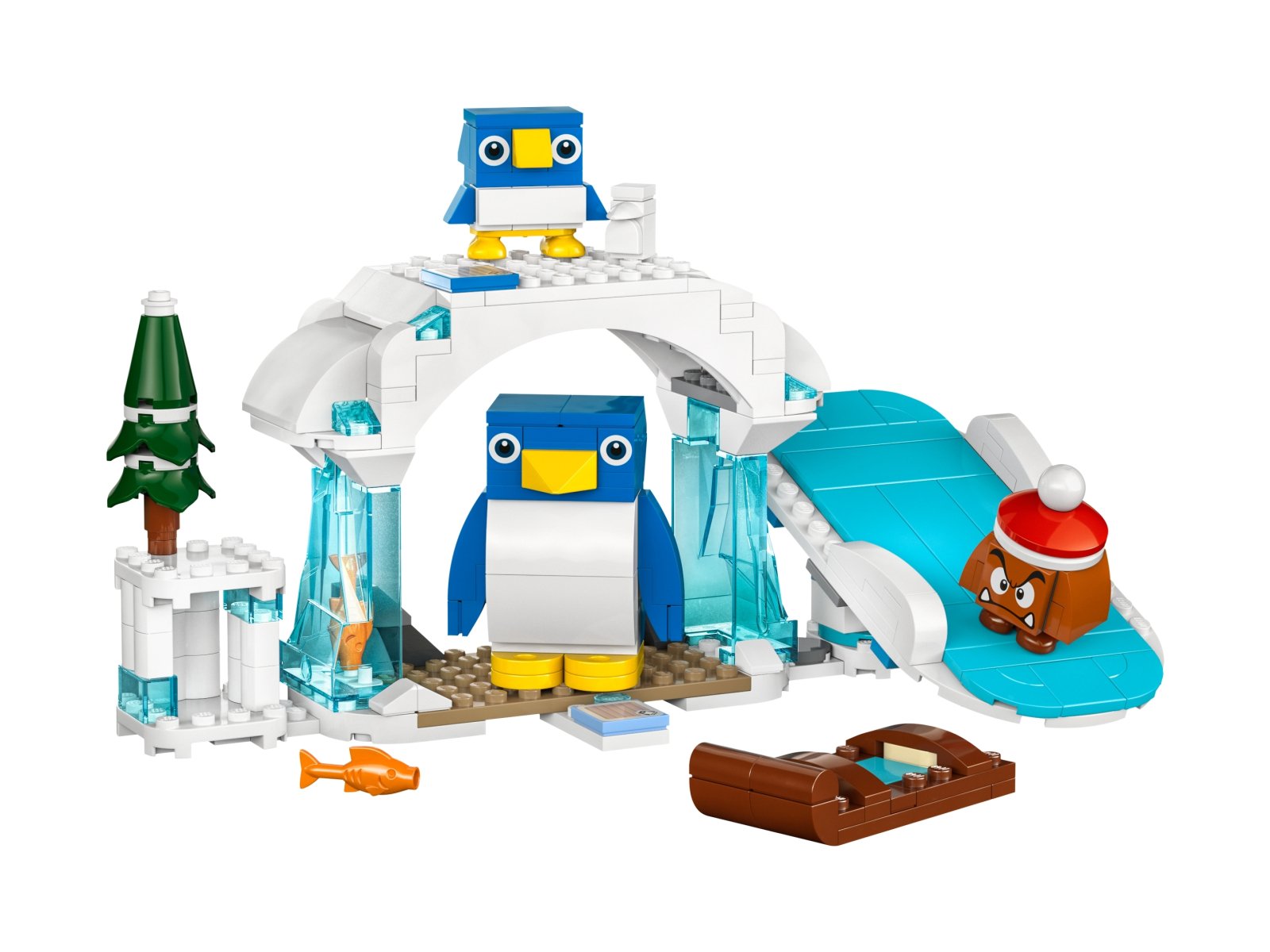 LEGO Super Mario 71430 Śniegowa przygoda penguinów – zestaw rozszerzający