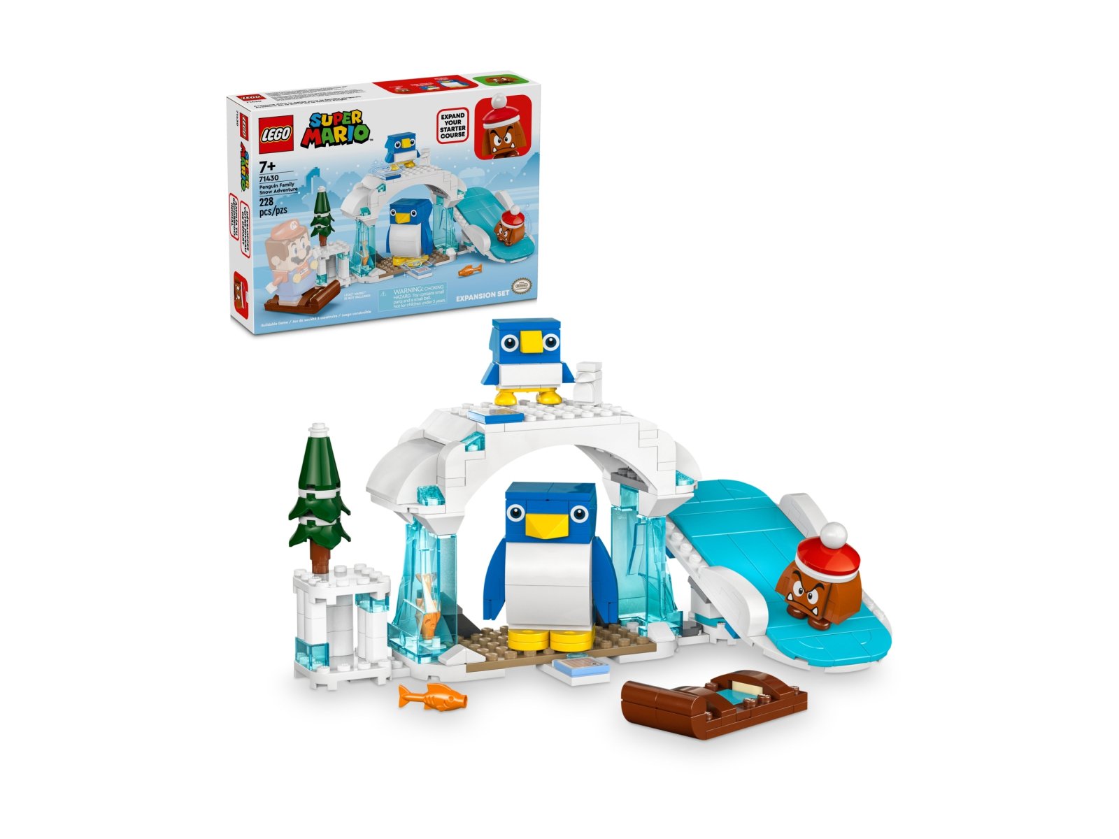 LEGO Super Mario Śniegowa przygoda penguinów – zestaw rozszerzający 71430