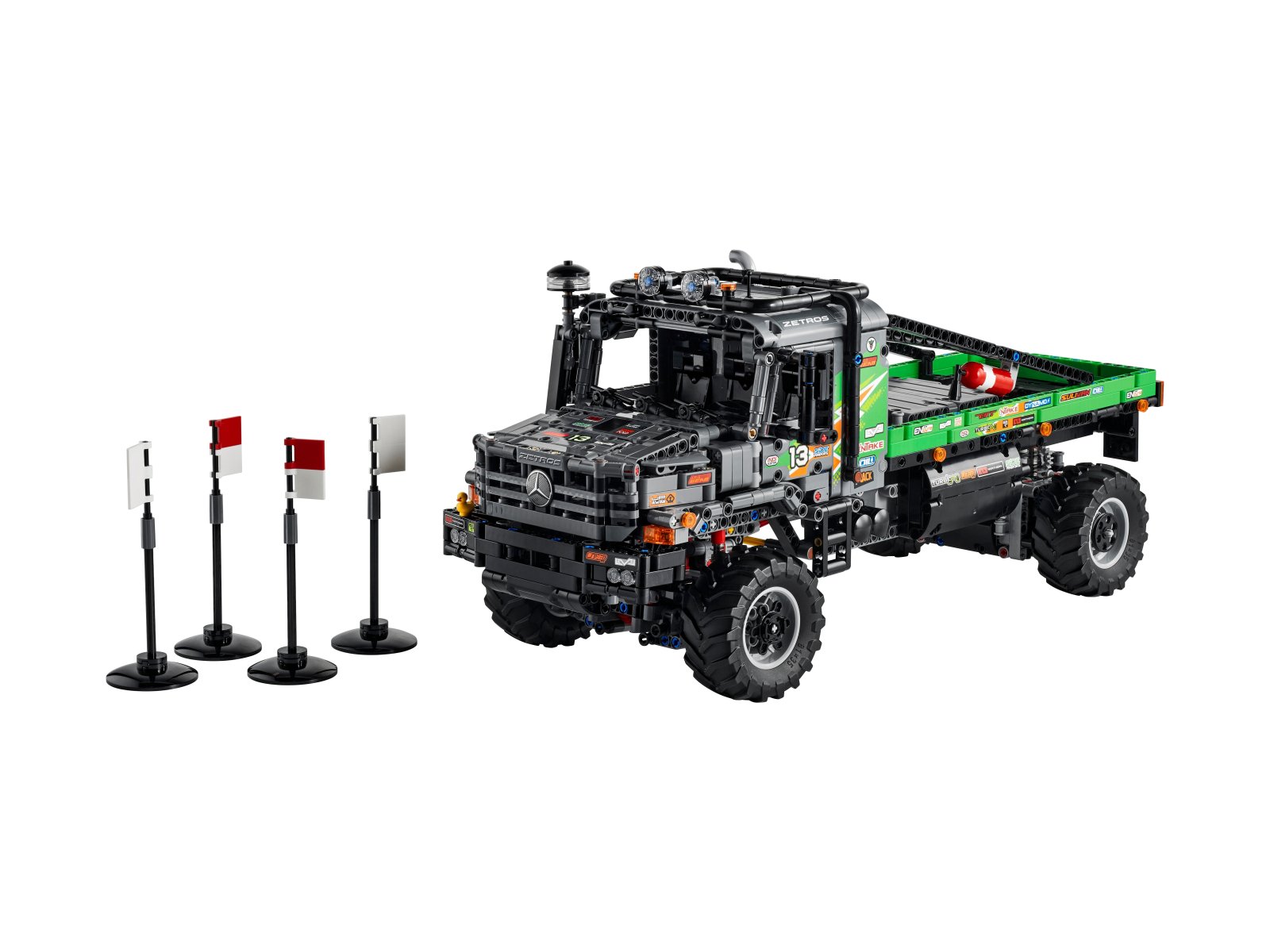 LEGO 42129 Ciężarówka Mercedes-Benz Zetros z napędem na 4 koła