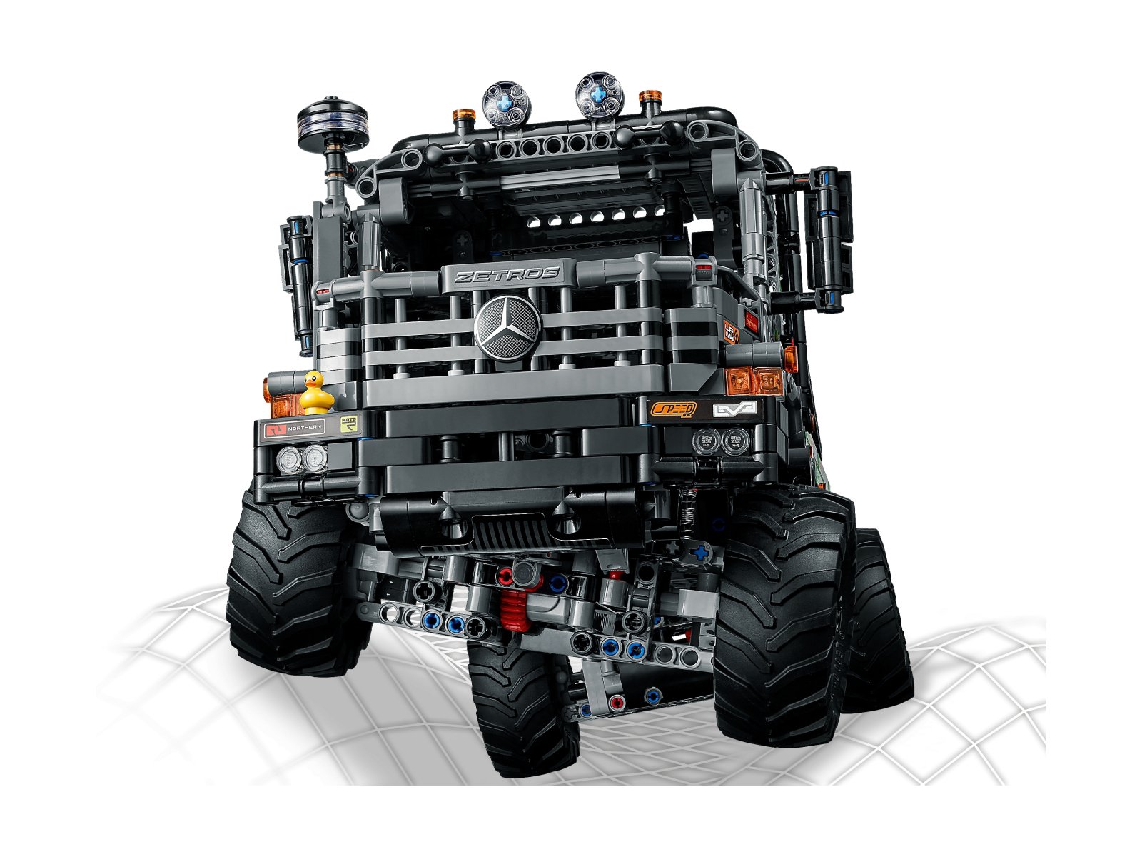 LEGO 42129 Technic Ciężarówka Mercedes-Benz Zetros z napędem na 4 koła