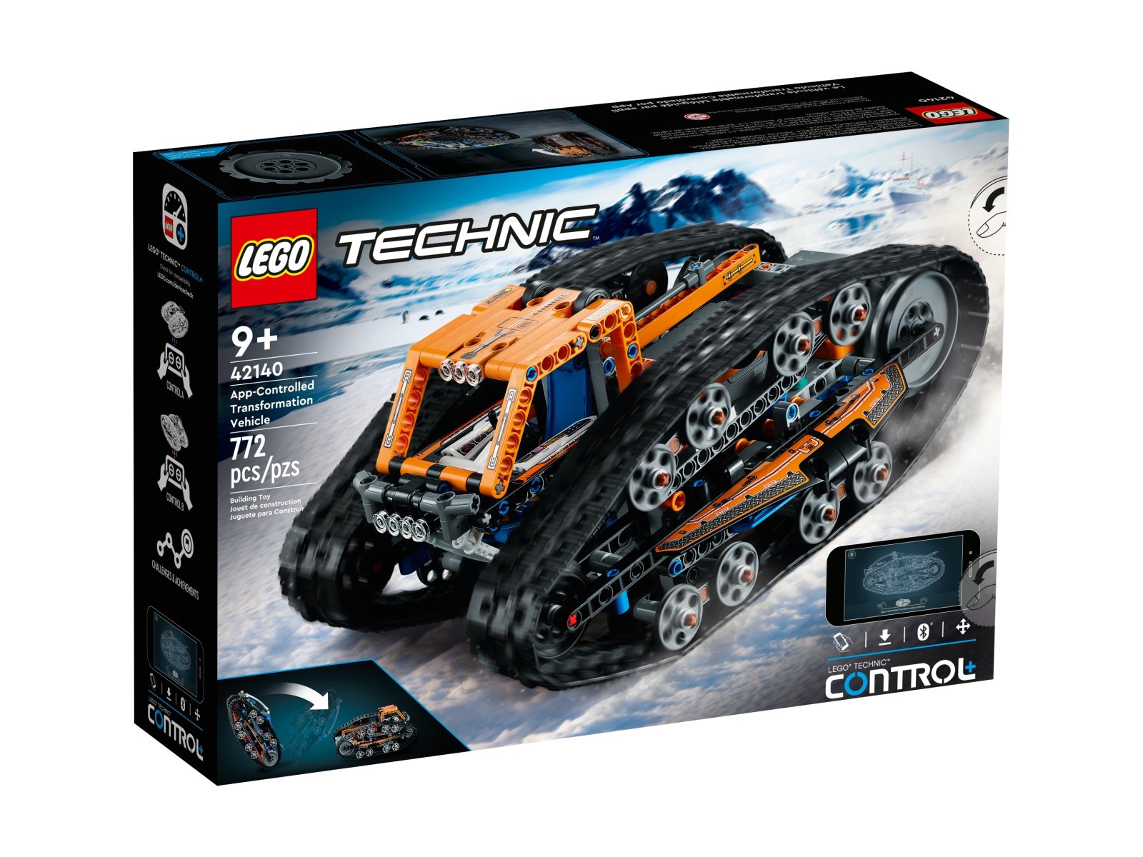LEGO Technic Zmiennokształtny pojazd sterowany przez aplikację 42140