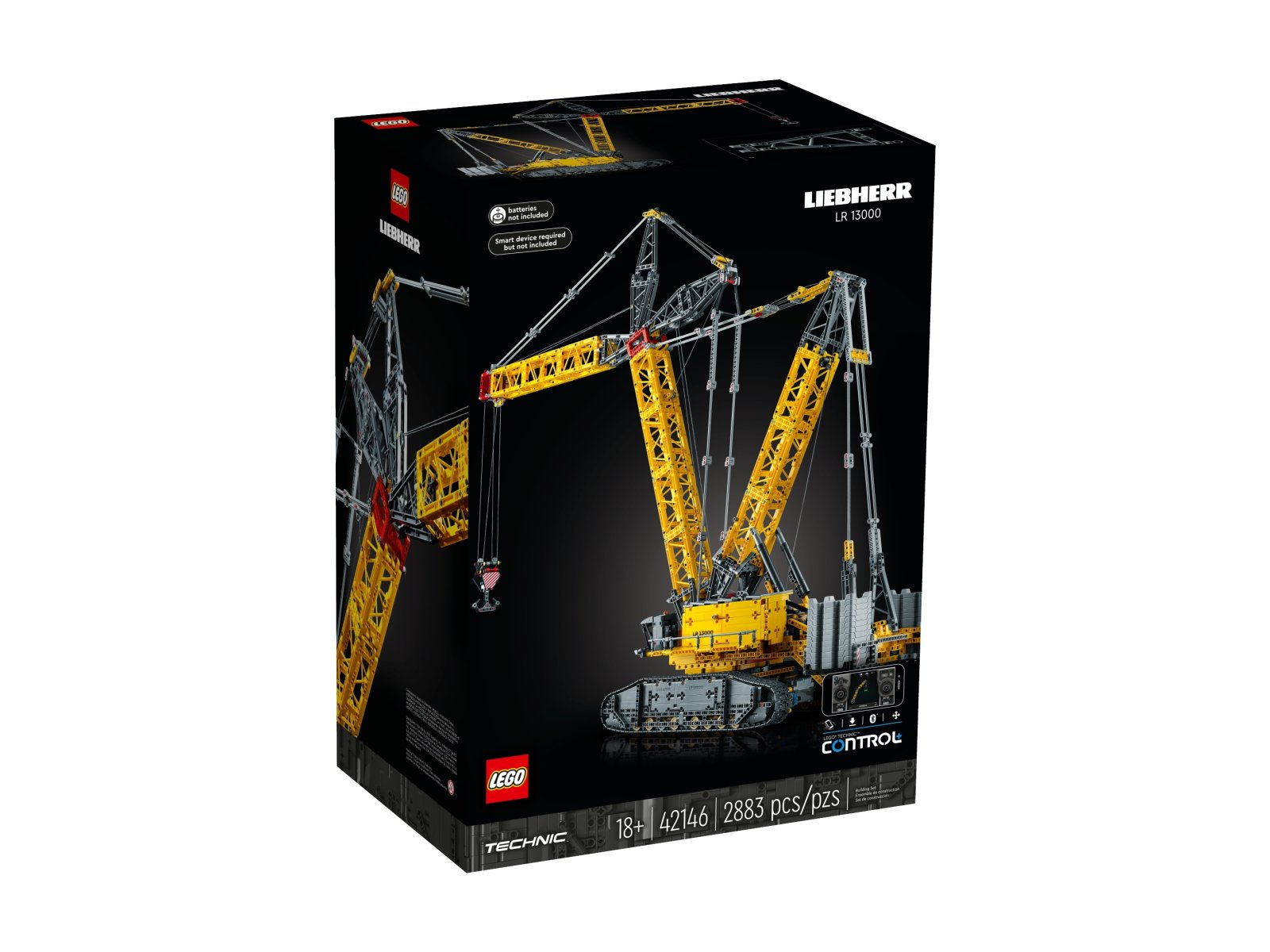 LEGO 42146 Technic Żuraw gąsienicowy Liebherr LR 13000