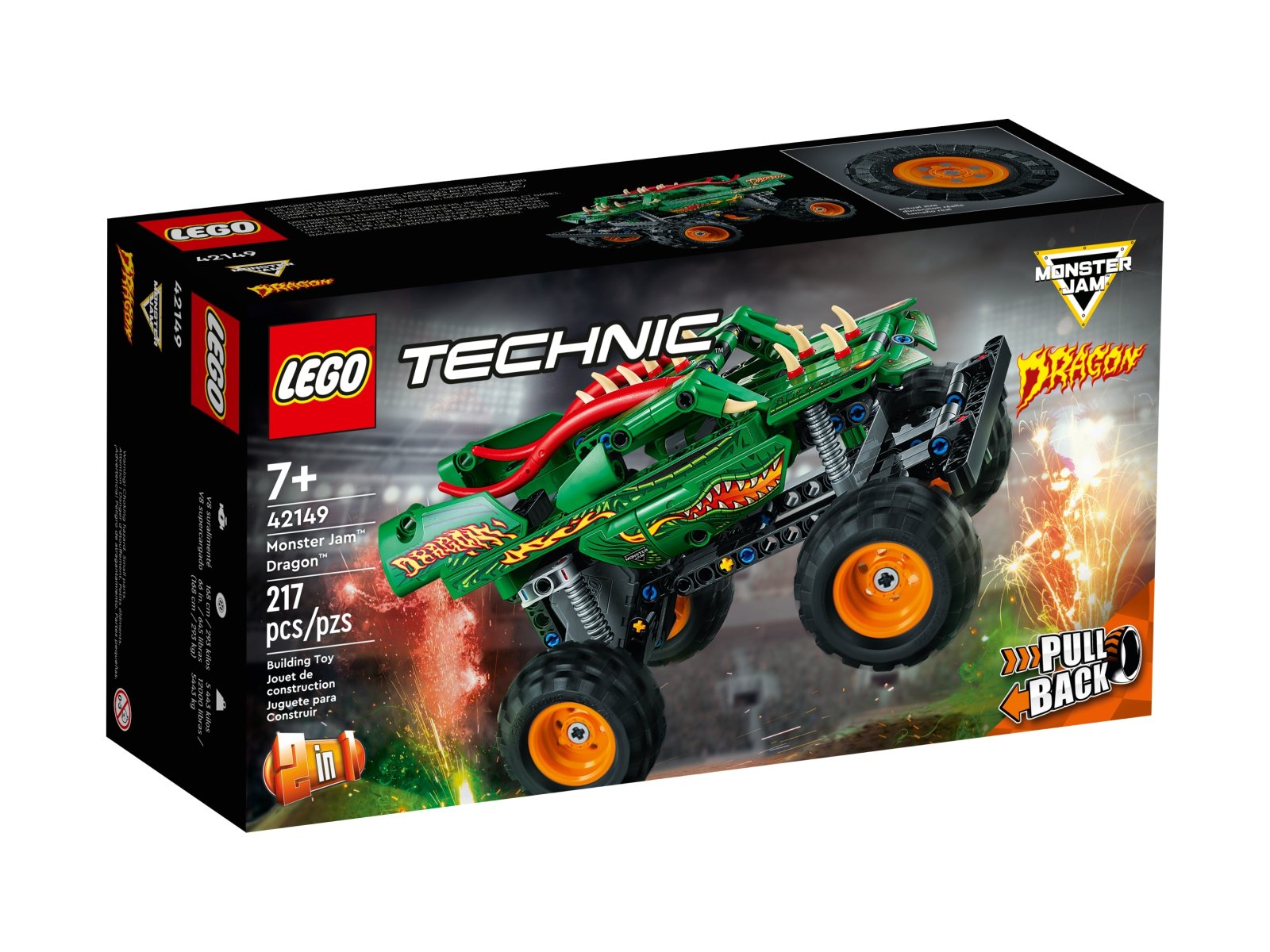 LEGO Technic 42149 Monster Jam™ Dragon™