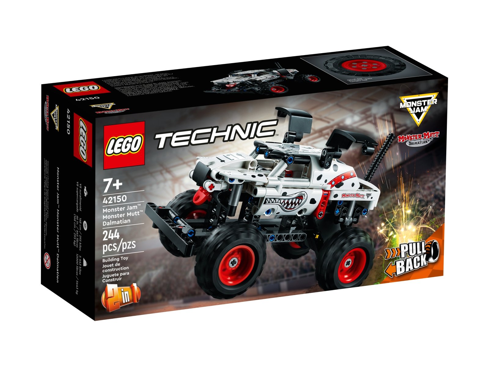 LEGO Technic Monster Jam™ Monster Mutt™ Dalmatian 42150