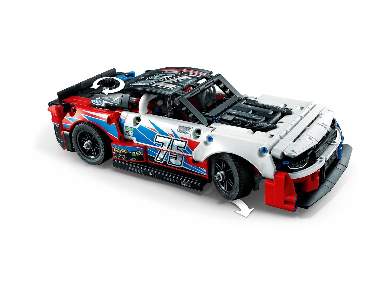 LEGO 42153 Technic Nowy Chevrolet Camaro ZL1 z serii NASCAR®