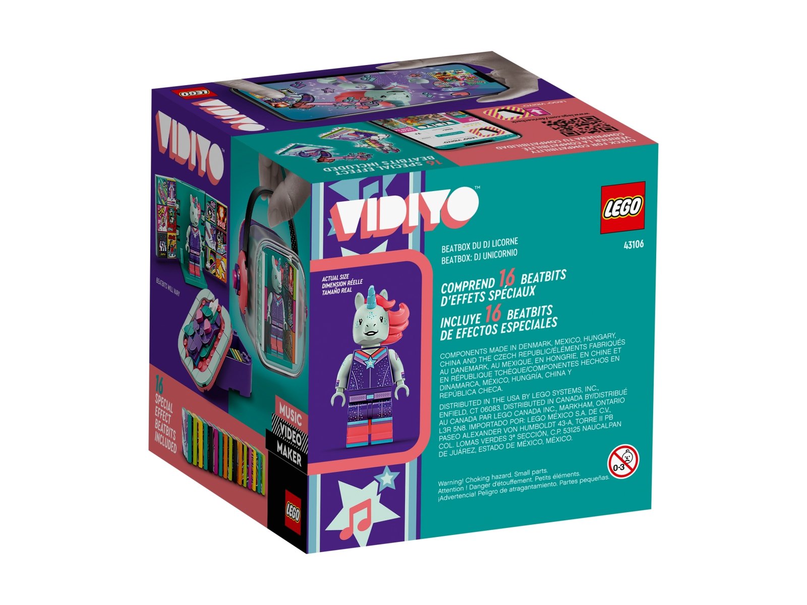 LEGO 43106 VIDIYO Unicorn DJ BeatBox