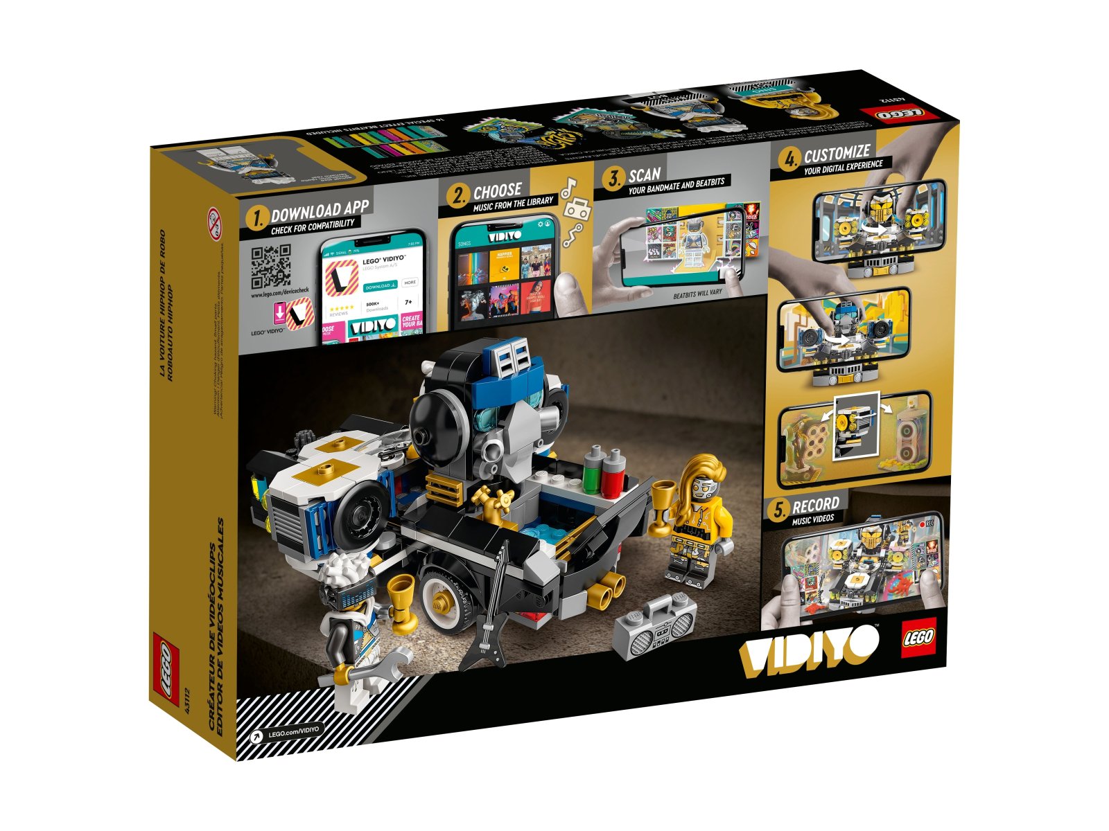 LEGO VIDIYO Robo HipHop Car 43112