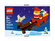 LEGO 40010 Santa with Sleigh