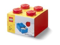 LEGO 5006140 Pudełko z szufladą w kształcie czerwonego klocka z 4 wypustkami