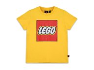 LEGO 5009094 Dziecięca koszulka z krótkim rękawem i logo — żółta