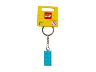 LEGO Keychain 2x4 Stud Turquoise 853380